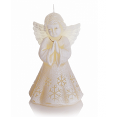 ŚWIECA CHRISTMAS ANGEL 150 ECRU