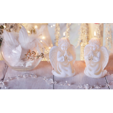 ŚWIECA RAFAEL ANGEL 140 ECRU