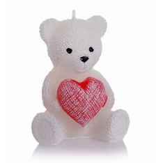 ŚWIECE TEDDY BEAR FIGURKA 75 mm  BOX 20 SZTUK