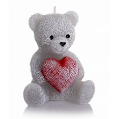 ŚWIECE TEDDY BEAR FIGURKA 75 mm  BOX 20 SZTUK