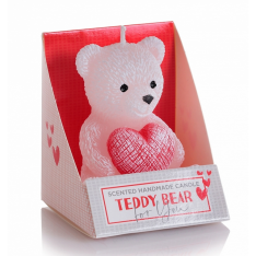 ŚWIECE TEDDY BEAR FIGURKA 75 mm  BOX 20 SZTUK