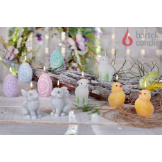 ŚWIECE HAPPY EASTER FIGURKI 75 mm - MIX - 20 SZTUK