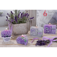 ŚWIECA LAVENDER STORIES SERCE