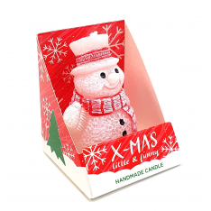 ŚWIECE FIGURKI XMAS BOX 75 mm  MIX 20 SZTUK