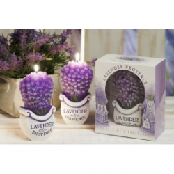 ŚWIECA BOUTIQUE LAVENDER BUKIET